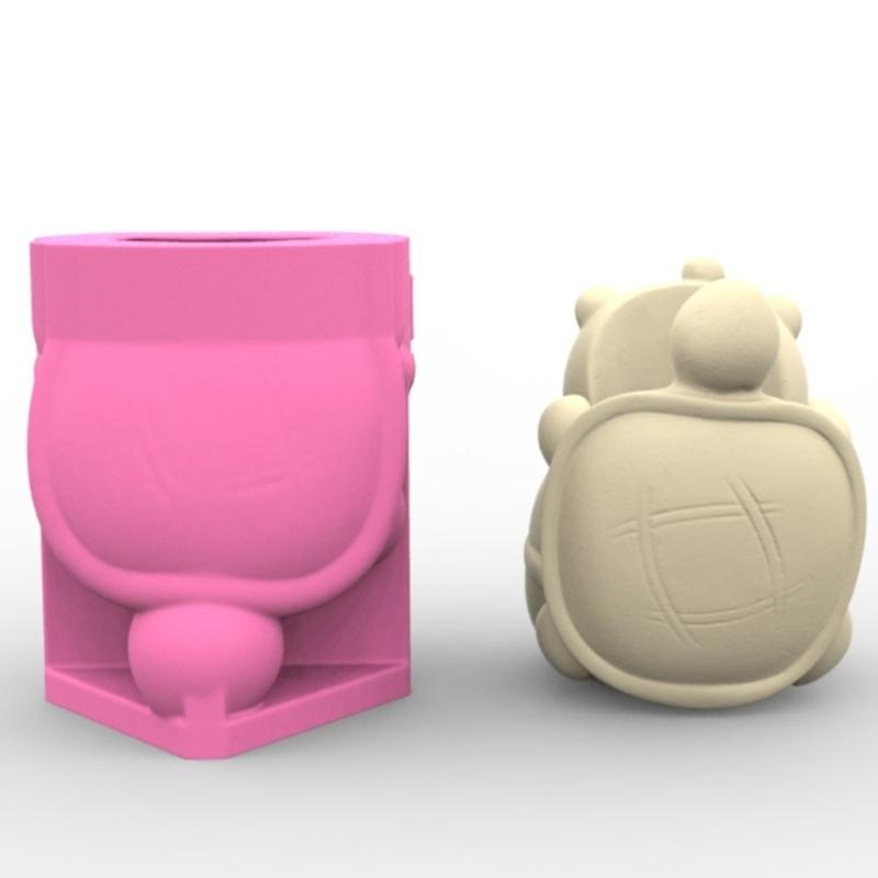 Multifuntional Concrete Mould Capybara Shape Decorative Plant Pots Molds for Succulent Containers and Stationery Holders