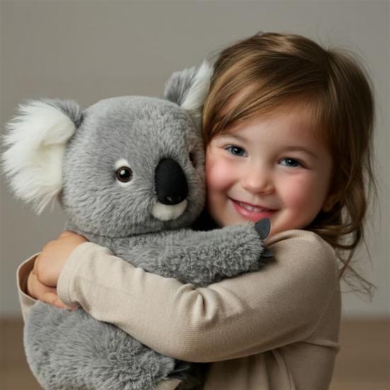 1/2/3Pcs Emotional Support Plush Koala Toy Anxiety Stress Relief Emotional Healing On Demand Koala Plushie Simulation Stuffed Animal Doll Decoration