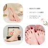 KUMIHO Foot Silicone Short Female Foot Foot Foot Foot DIY Nail Drawing Jewelry Nail Left Ivory White Model, Foot, Model, Mannequin, Torso,