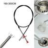 160cm-300cm Flexible Hand Tools 4 Claws Sewer Pick Up Tool Long Reach Spring Grip Grabber Home Tools