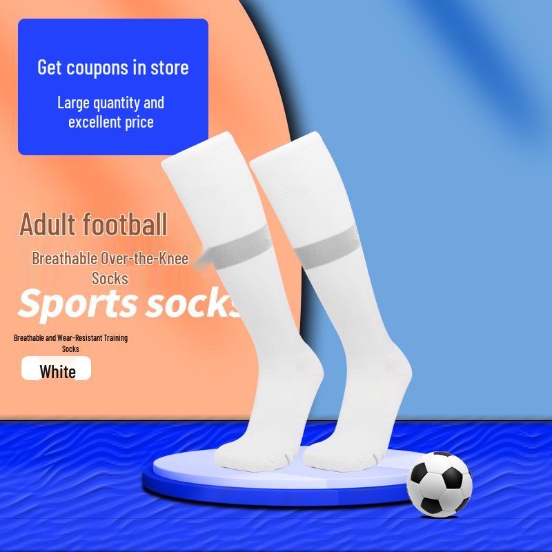Calzini da Calcio Ispessiti: Disponibile, Assorbe il sudore e traspirante, Ideale per l'allenamento e la competizione, Adatto a bambini e adulti