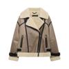Autumn European & American Women's Tie-Hem Double-Sided Jacket Coat