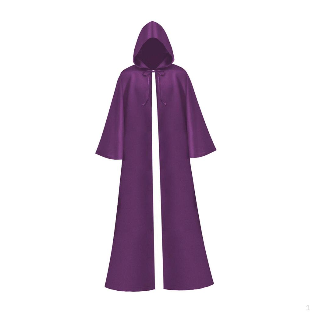 Halloween Umhang Maskerade Kleid up Teufel Outfit Lange Cape Tod Robe Cosplay für