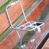 Folding Bike Front Rack Aluminum Alloy Front Bicycle Pannier Rack Light Weight Luggage Carriers for Commuting and Travel