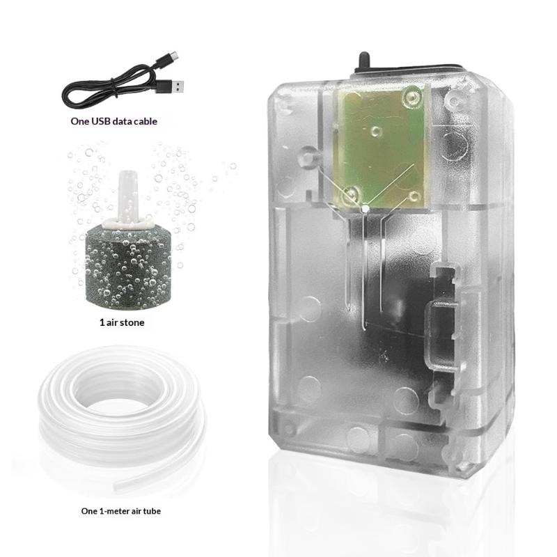 

Новый USB-аэратор для аквариума, бесшумный, портативный, с распылителем, для маленьких аквариумов, для рыбалки на открытом воздухе