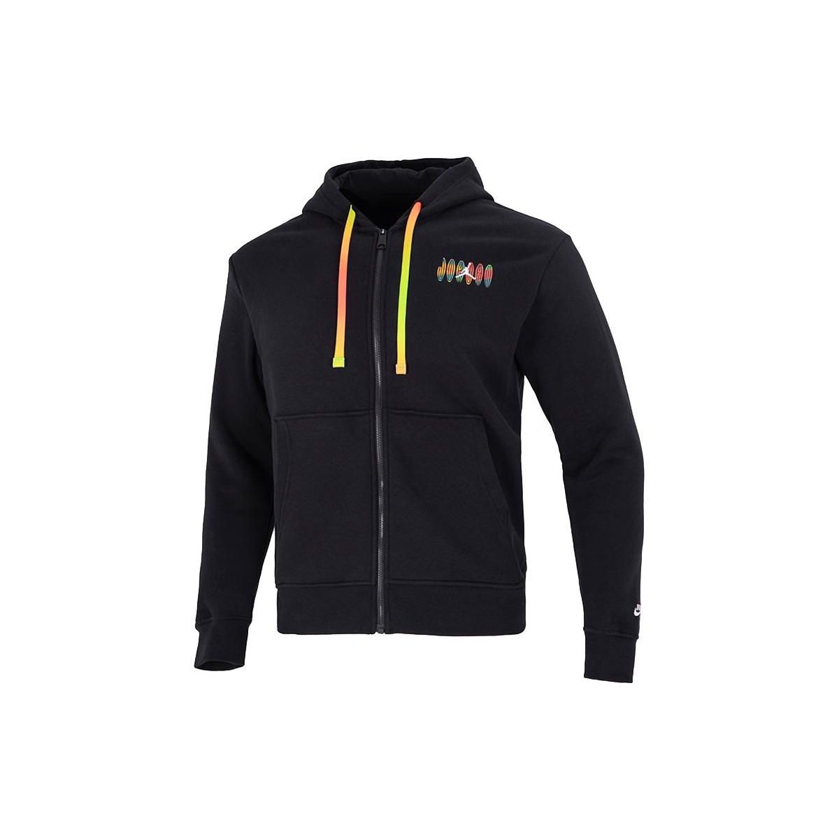 Jordan Men s Essential Fleece Full Zip Hoodie Black DQ7565-010 M