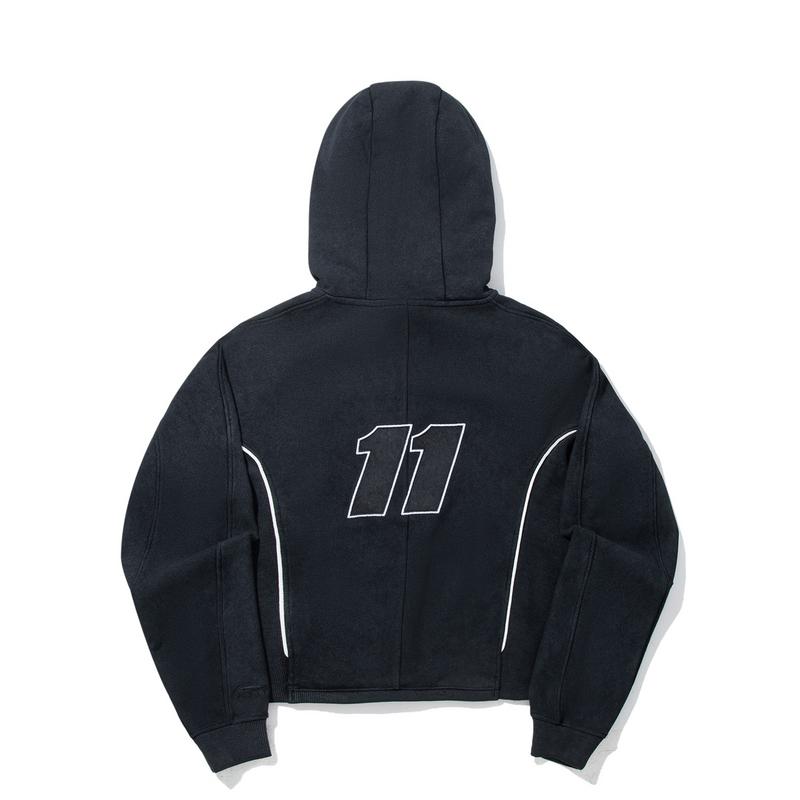 Li Ning Retro Sports Series Loose Hooded Sweatshirt Women sweatshirt Black AWDVN42-4