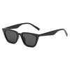 Stylish Women'S High-End Black & Gray Fashion Glasses with Thick Frames Perfect for Casual or Formal Outfits