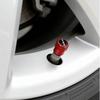 AAAGX1 4Pcs Wheel Tire Valve Caps Airdust Covers For Sportage Ceed Picanto Rio Car Accessories
