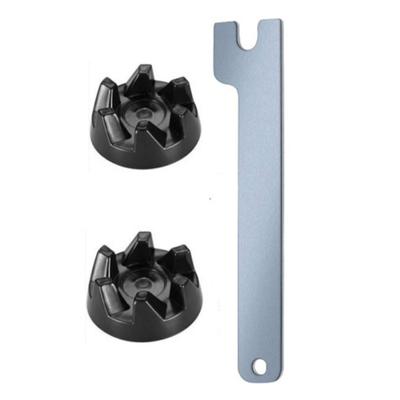 1 conjunto de acoplador de liquidificador com kit de ferramentas de remoção de chave inglesa ajuste perfeito substituição de peça de misturador