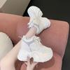 Fashion 9.5CM High Platform Women Bling Sneakers New Autumn Thick Sole Casual Dad Chunky Shoes Woman Sports Walking Shoes Zapatos Mujer