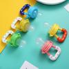 Silicone Baby Teether & Pacifier with Mesh Feeder for Fruits and Vegetables