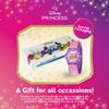 Disney Princess Plastic Time Teacher Analog Quartz Nylon Strap Strap Kids' Watch, Pink,
