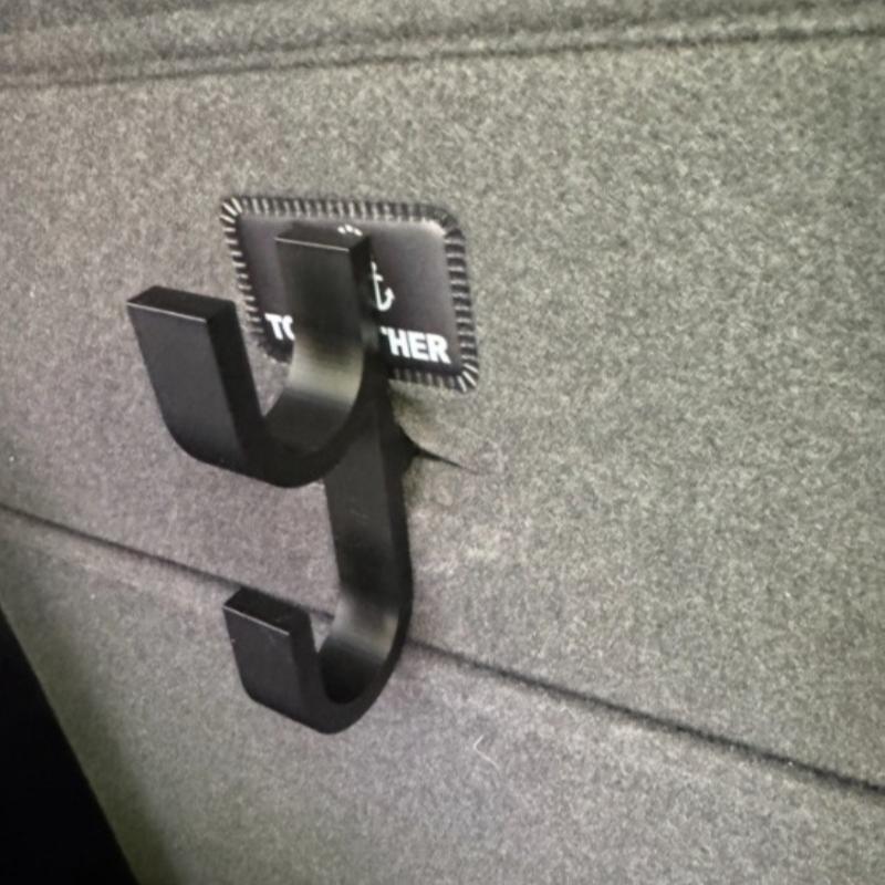 4/2Pcs Car Umbrella Hook Trunk Umbrella Holder Suitable For Any Cars With No-Drill Installation Plant Towel Holder Auto Internal