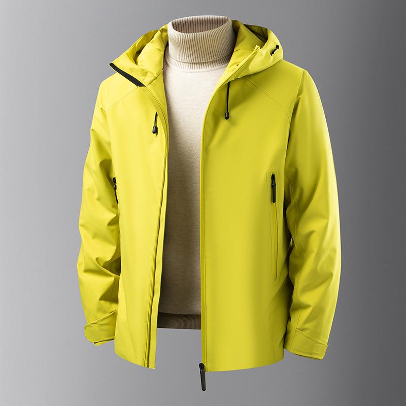 New Men's Waterproof Seamless Winter Duck Down Jacket