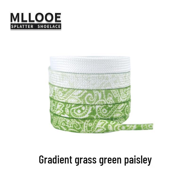 Cashew Flower Shoelaces for Air Force One AF1 & Casual White Sneakers