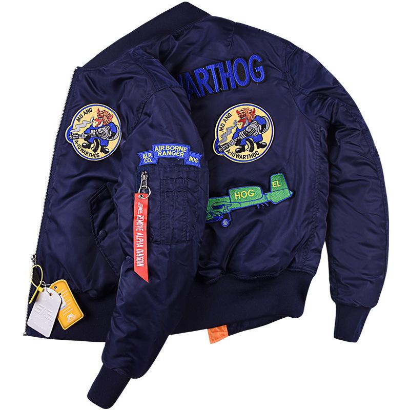 Palton de Bumbac Palton Scurt de Iarnă pentru Bărbați Costum de Baseball pentru Piloți Bărbați