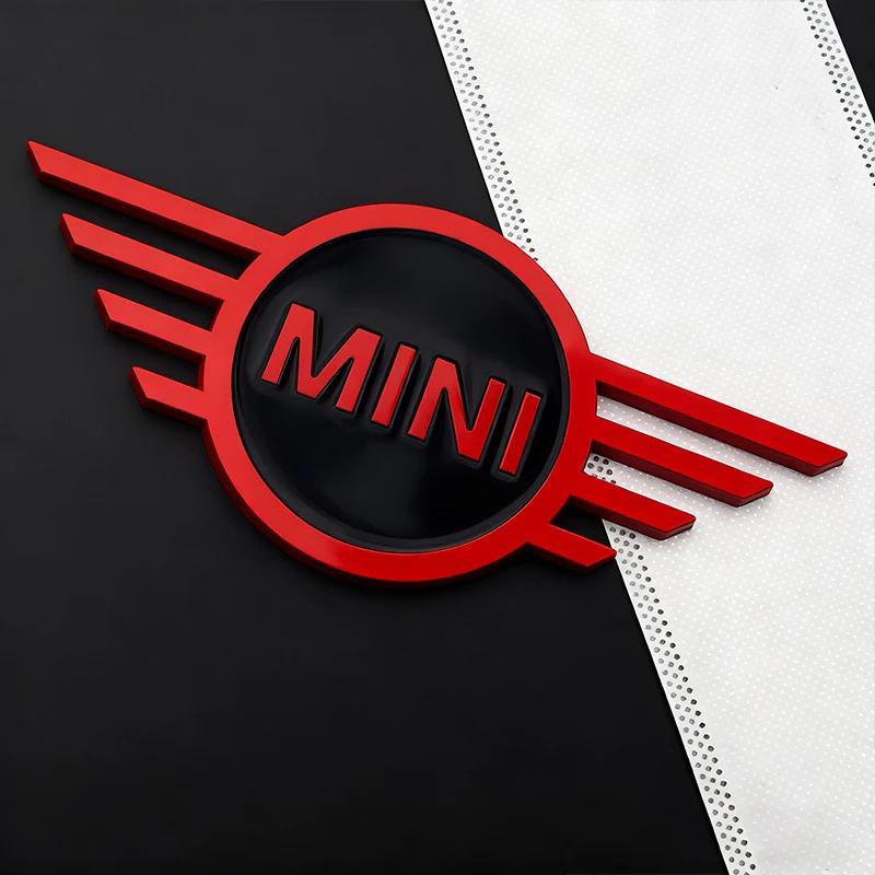 1Pcs Car Front Hood Cover Sticker Trunk Logo Auto Badge For Mini Cooper JCW Works R56 R50 F54 F55 F56 F57 F60 R52 R53 R55 Hatch