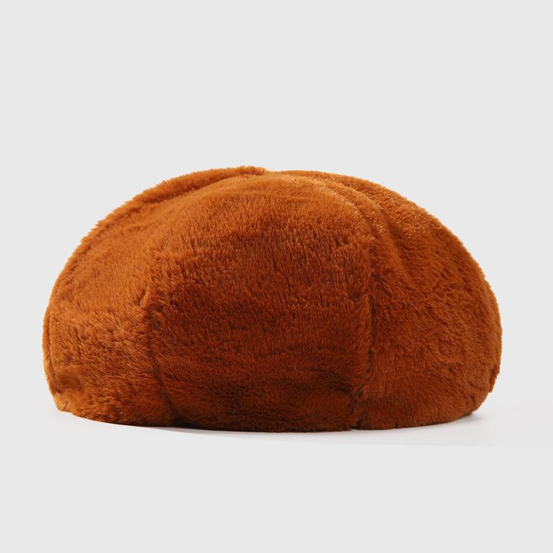 Young Ladies Vintage Casual Autumn Winter Windproof Thermal Daily Use Party Warm Women's Beret Cap