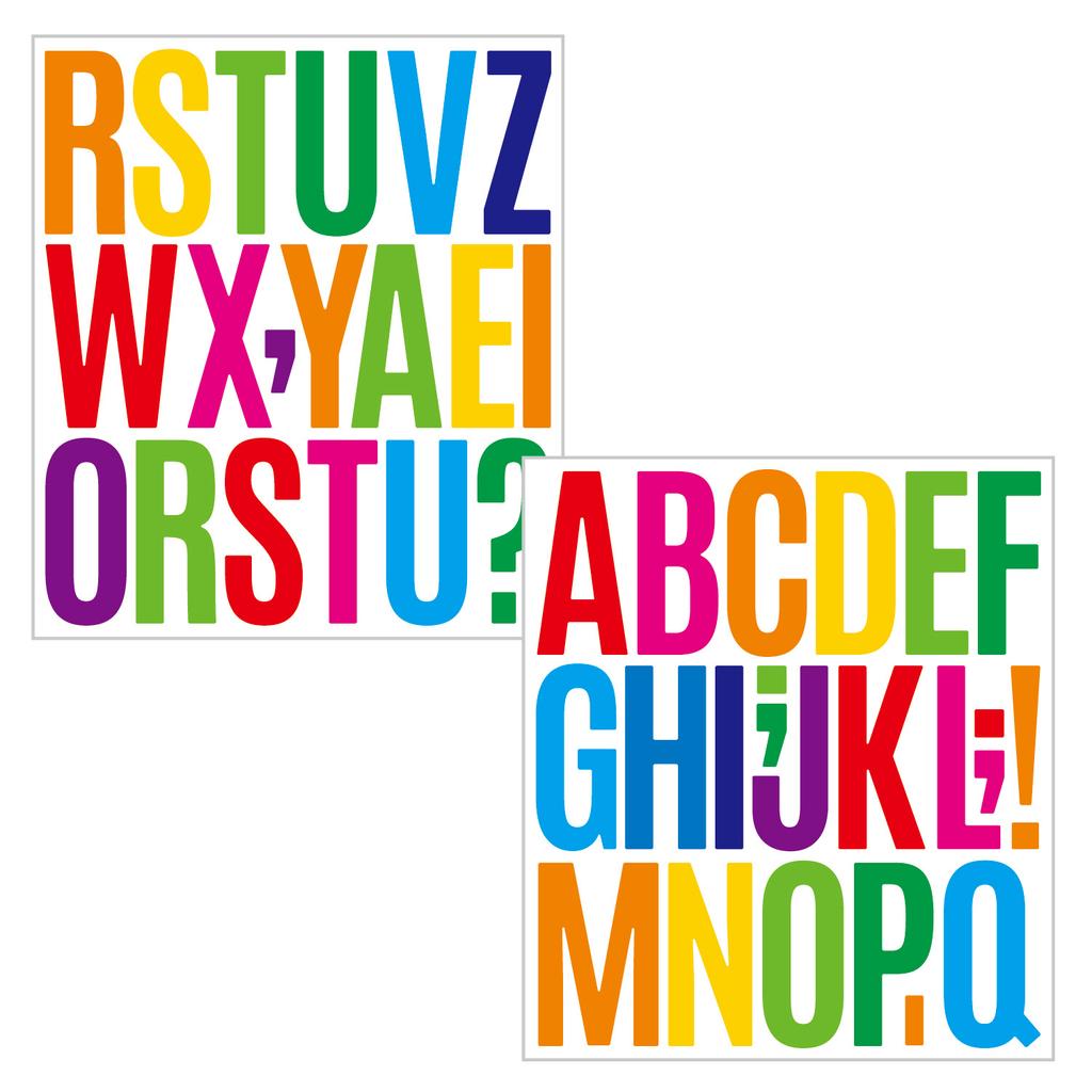 3-inch Letter Sticker DIY English Decorative Mailbox Car Pull Flag Waterproof Creative Digital Letter Sticker