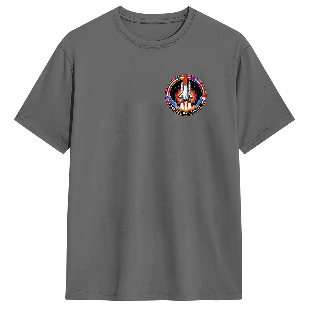 Unisexs TShirt Project Hail Mary Movie Logo Funny 100 Cotton Tees Short Sleeve T Shirt Crewneck Tops Plus Size