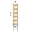 Cat Bridge for Cats Cage Sisal Wooden Rope Ladder Pet Furniture Kitten Step Scratcher Post Kitten Toys Tree Various Sizes