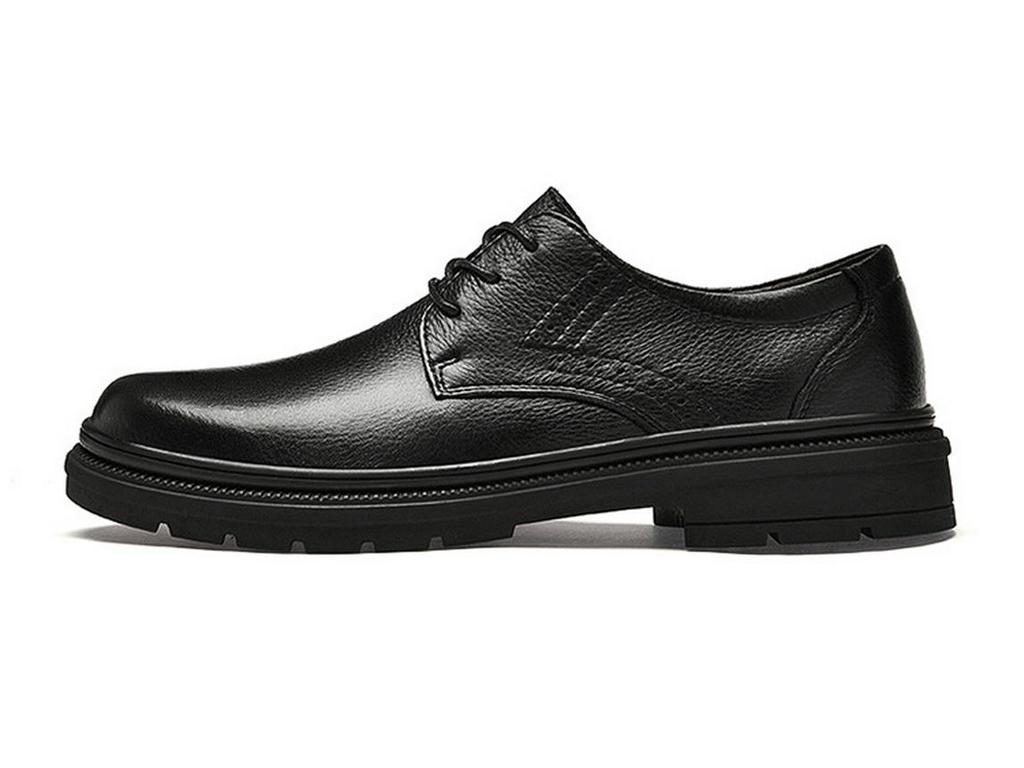 Pantofi derby din piele respirabilă, stilat, pentru bărbați, de primăvară – Formali și casual, înălțători, perfecți pentru nunți.