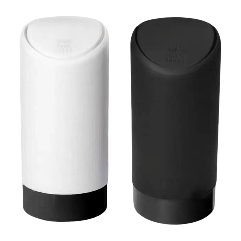 Car Garbage Can with Lid, Leakproof Vehicle Automobile Cup Holders Car Trash Can, Small Trash Bin Storage Box