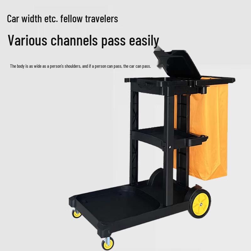 Yingbai Industrial Multi-functional Cleaning Trolley