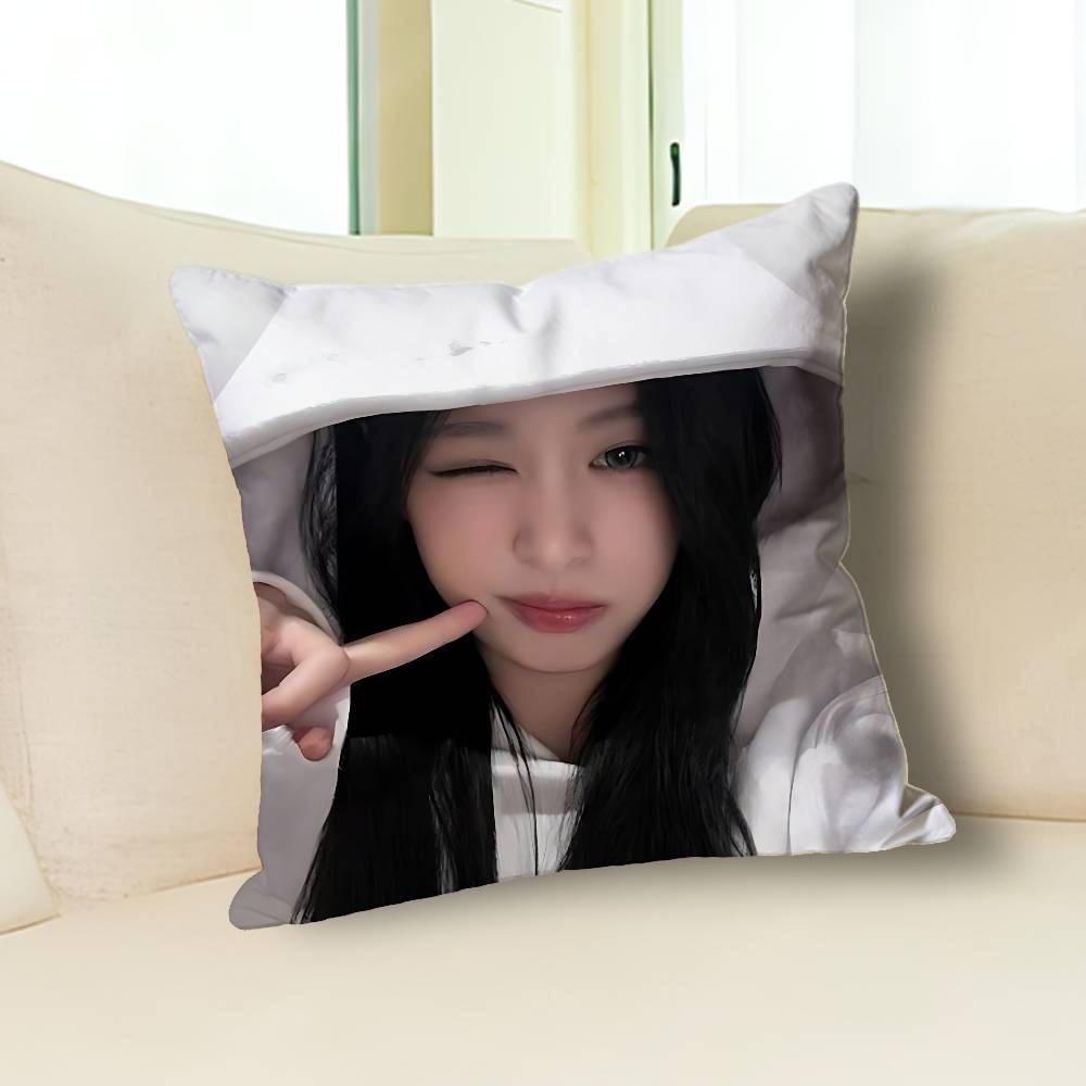 Cute Singer A-Ahyeon Pillow Cases for Bedroom Living Room Sofa Home Decor Polyester Cushion Cover with Zipper