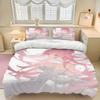 Cute N-Nikke Doro Doll Duvet Cover Set Soft Wash Bed 3 Piece Summer Comfortable Student Dormitory Home Baby Bedding Best seller