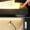 USB 5V COB LED-Streifenlicht mit Handschwenk-Bewegungssensor und Touch-Dimmschalter LED-Lichtband 1M-5M Schlafzimmer- und Küchenbeleuchtung