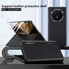 Lychee Leather Smart Wake & Sleep Magnetic Leather Stand Phone Case For Honor Magic V 5 Magic V5 Camera Protection Cover