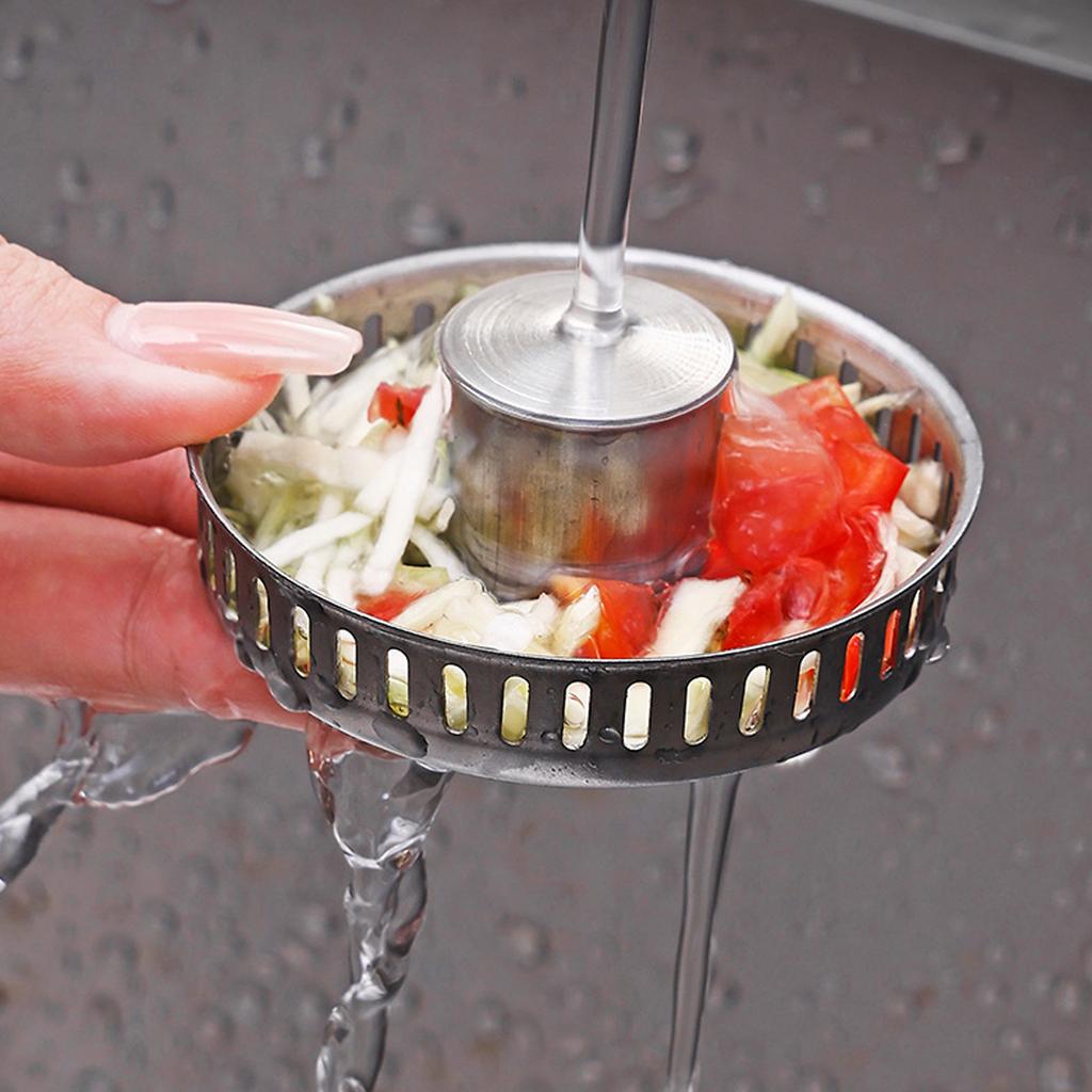 Upgrades Sink Drain Strainer Convenient Kitchen Sink Drain Stop Sink Drain Filter Perfect for Home & Restaurant Use