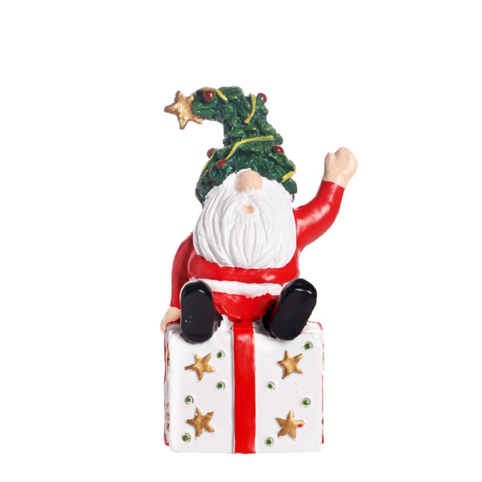 

Рождественский гном безликий старик украшения настольное украшение для вечеринки One Size красный