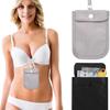 Nylon Ultra-Thin Hidden Underwear Coin Card Holder for Women