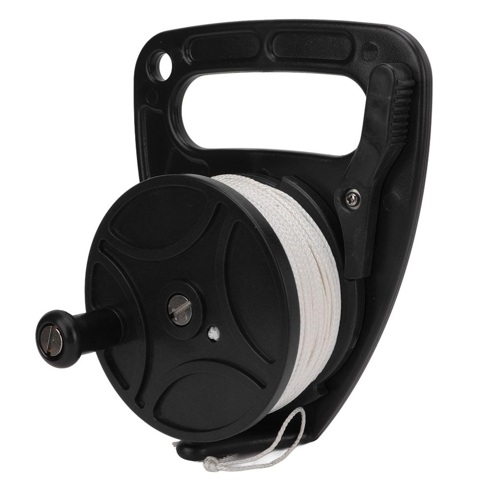 Diving Reels   Rope Spool Finger Reel Multi Purpose with 8300CM White Line for Cave Exile Diving