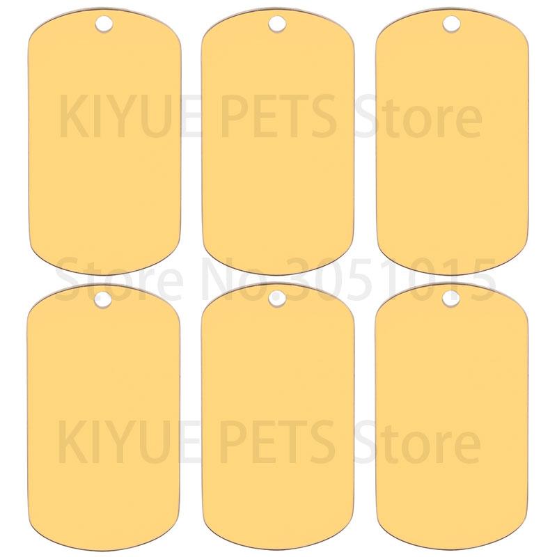 Wholesale 20PCS Pet Supplies Personalized Dog ID Tag Stainless Steel Custom Engraved Cat Pendant Accessories 7
