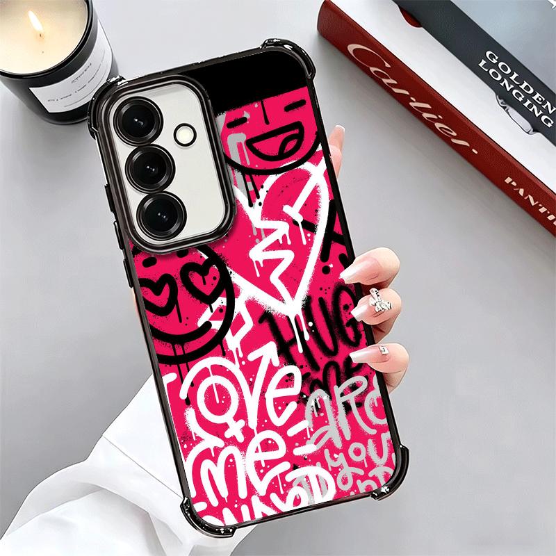 Graffiti Fashion Art Soft Phone Case For Samsung A17 A27 A07 A37 A57 A16 A56 A15 A55 A14 A54 A13 A53 A26 A36 A25 A35 A24 A34 A23