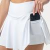 Temu Women'S Summer Explosion Sports Fitness Casual Yoga Skirt Fake Two Comfortable Pleated Skirt
