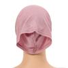 Fashion Modal Cotton Hijab Cap Underscarf Muslim Inner Caps Elastic Jersey Bottom Hat Women Multi-color Small Hat New 16*20cm