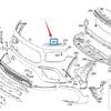GLB W247 Front Bumper Brackets: Left & Right Fit for Mercedes-Benz