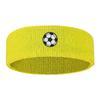 Soccer Printed High Elasticity Sweatband Polyester Polyester Knit Headband  Running