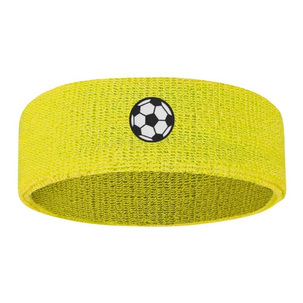 Soccer Printed High Elasticity Sweatband Polyester Polyester Knit Headband  Running