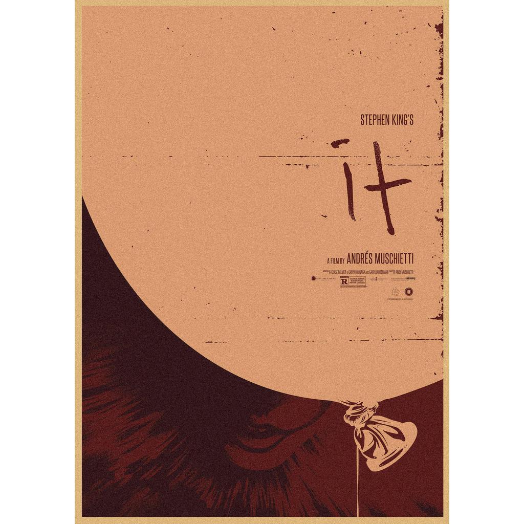 Vintage European & American Movie Posters: Retro Kraft Paper Wall Art for Bar, Cafe, Restaurant Decor.