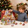 24 Days Christmas Advent Calendar Car Toys Engineering Fire Truck Car Toys 2026 Countdown Calendar Gift Box for Kids