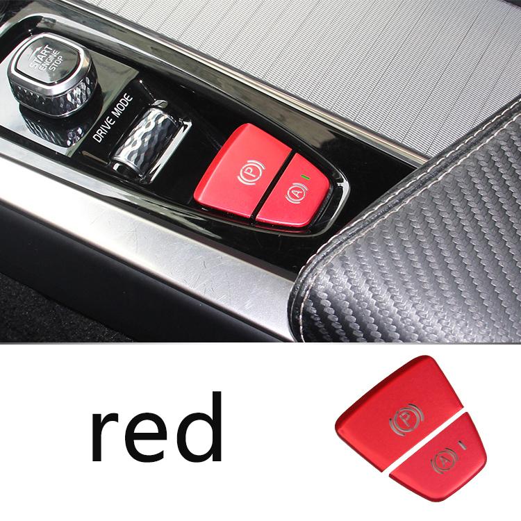Autozubehör für Volvo XC60 XC90 S90 V90 V60 S60 Startknopf Parken Handbremse Patch dekorative Autoaufkleber Auto-Styling
