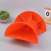 Piglet Feeder Bowl Red Wall Mounted Plastic Pig Feed Trough Non Toxic Material for Farm Piglets and Hog Barns