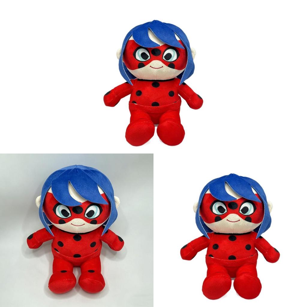 Peluche Miraculous Ladybug con Imbottitura in Cotone PP per Collezionisti e Bambini