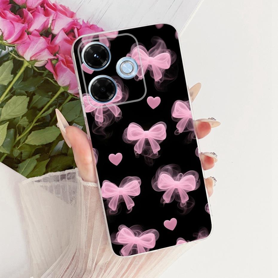 Cute Printing Phone Case For Xiaomi Redmi 13X Soft Silicone TPU Cases For Redmi 13X Covers Bumpers